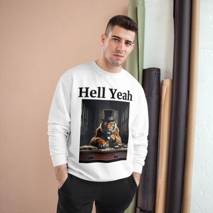 Tiger "Hell Yeah" Champion Unisex Crew Neck